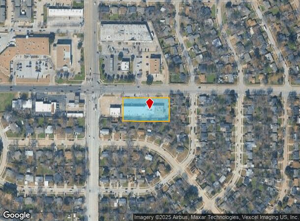  922 E Park Row Dr, Arlington, TX Parcel Map