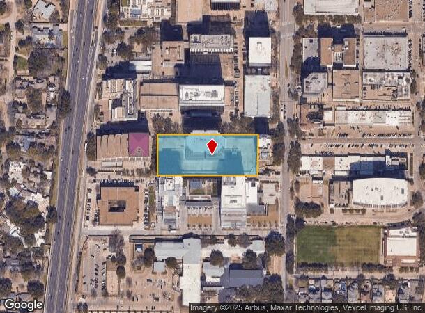  5956 Sherry Ln, Dallas, TX Parcel Map