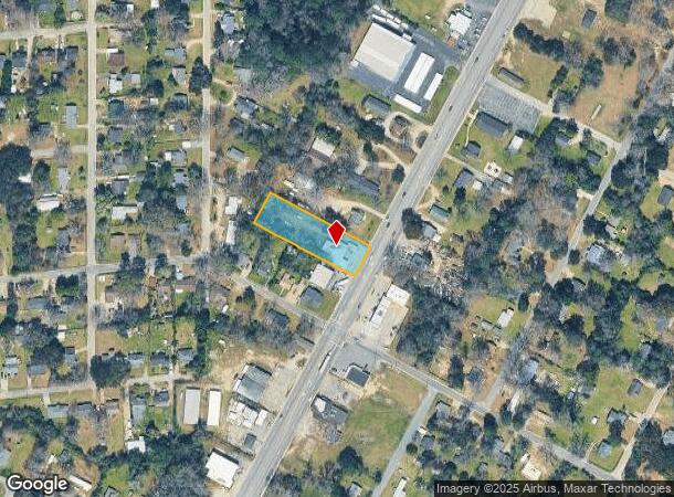 1505 Jefferson Davis Hwy, Camden, SC Parcel Map