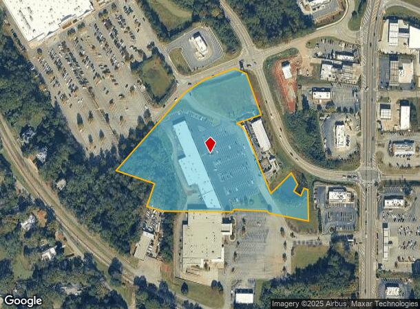 130 N Lee St, Forsyth, GA Parcel Map