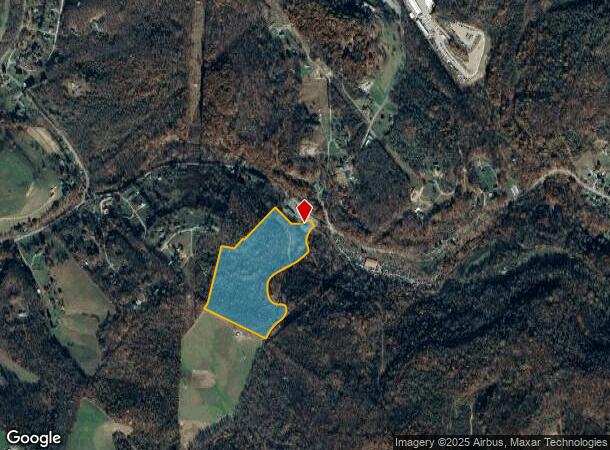  6 W Hills Plz, Morgantown, WV Parcel Map