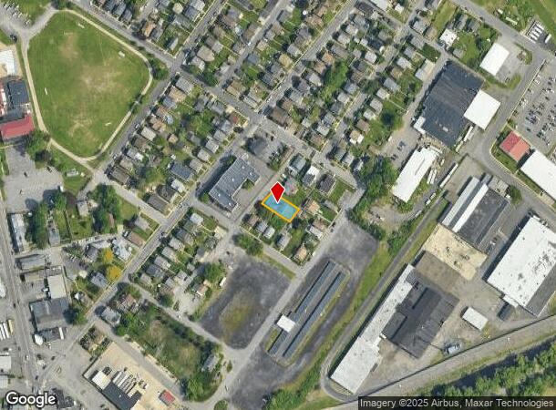  1008 Kossuth St, Scranton, PA Parcel Map