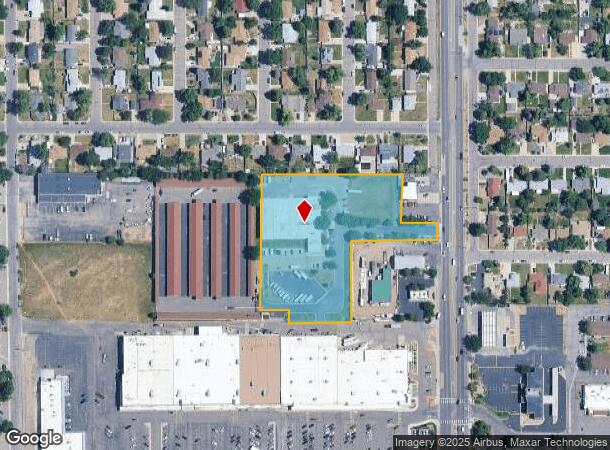 1729 S Wadsworth Blvd, Lakewood, CO Parcel Map