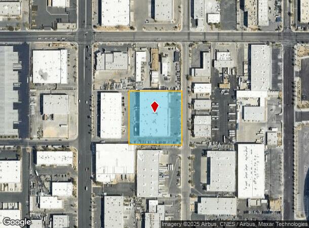  5375 Procyon St, Las Vegas, NV Parcel Map