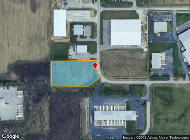  9360 Yeager Ln, Fort Wayne, IN Parcel Map