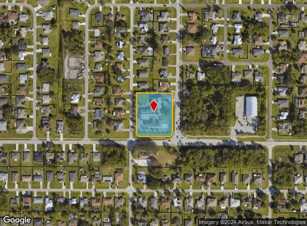  1293 Sw Del Rio Blvd, Port Saint Lucie, FL Parcel Map