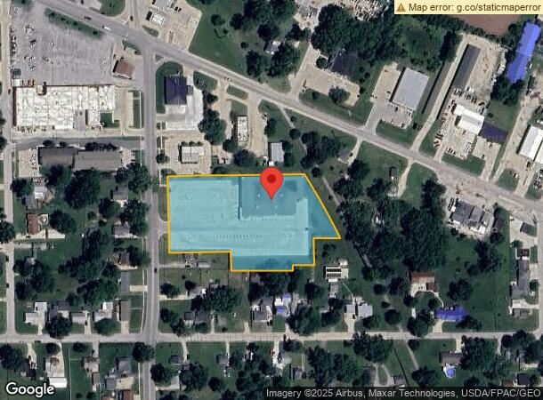  215 S Evans Rd, Evansdale, IA Parcel Map