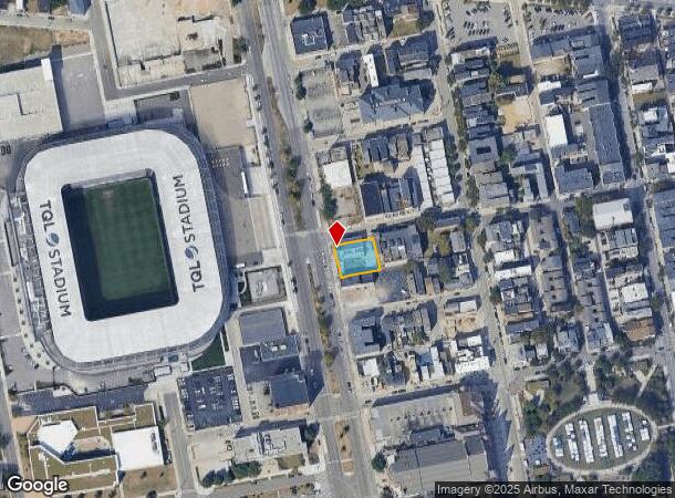 1430 Central Pkwy, Cincinnati, OH Parcel Map