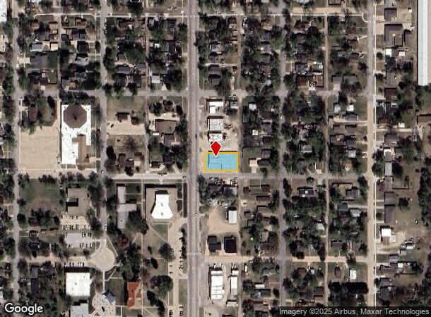  1021 S Main St, Mcpherson, KS Parcel Map