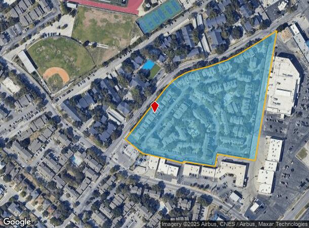  11710 Parliament St, San Antonio, TX Parcel Map