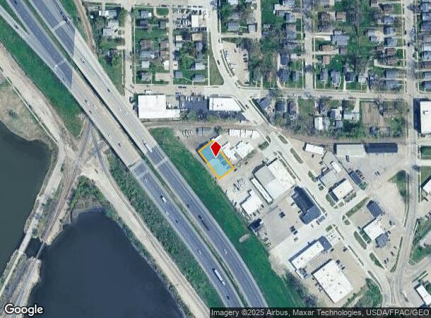  1238 Lake Ave Ne, Cedar Rapids, IA Parcel Map