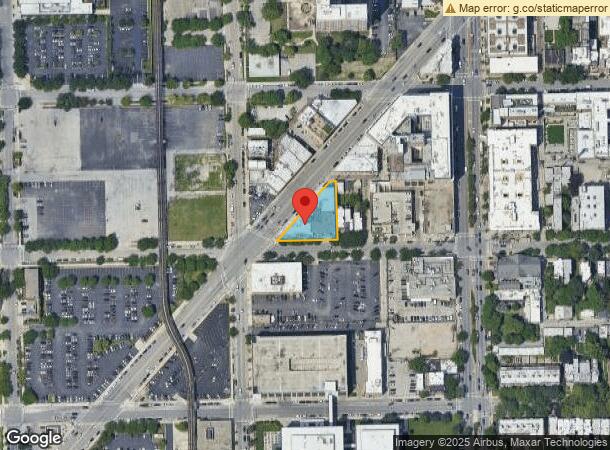  1650 W Adams St, Chicago, IL Parcel Map