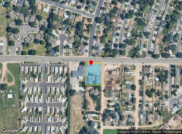  2000 37Th St, Evans, CO Parcel Map