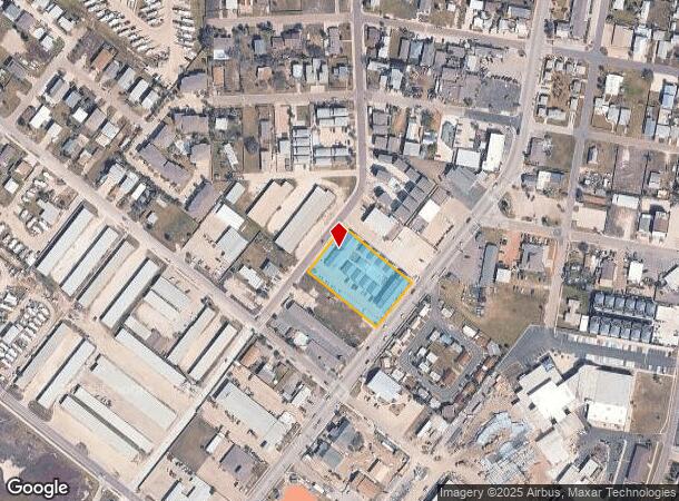 129 N Alister St, Port Aransas, TX Parcel Map