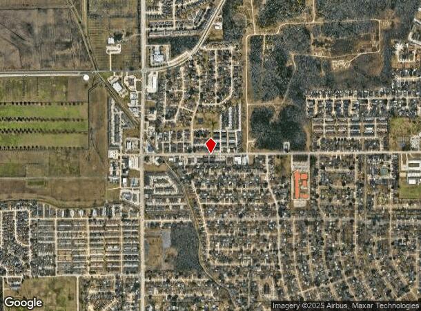 8029 Gladys Ave, Beaumont, TX Parcel Map