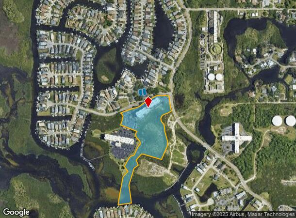  4522 Seagull Dr, New Port Richey, FL Parcel Map