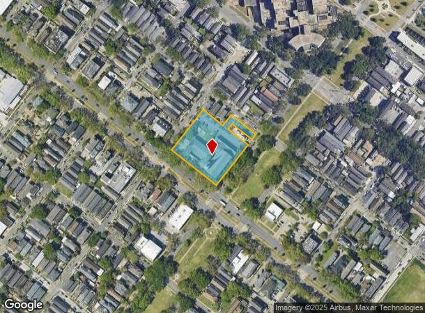 3401 Canal St, New Orleans, LA Parcel Map