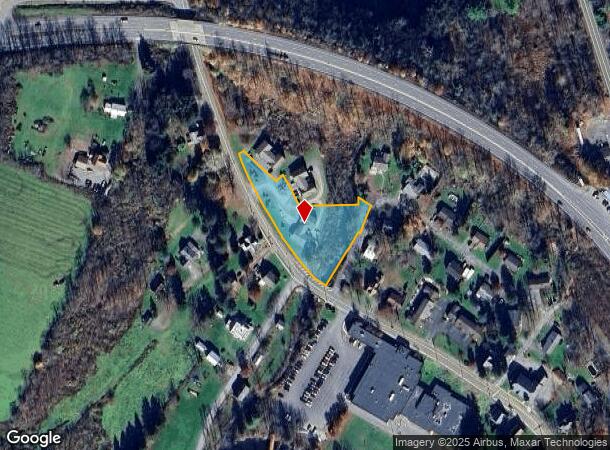 202 College Ave, Factoryville, PA Parcel Map