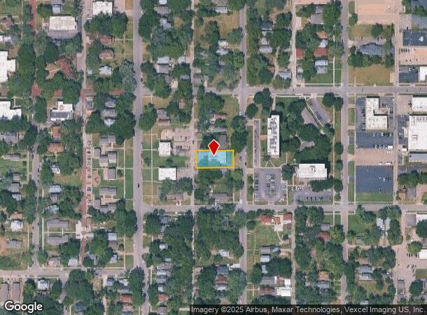  1321 Sw Polk St, Topeka, KS Parcel Map