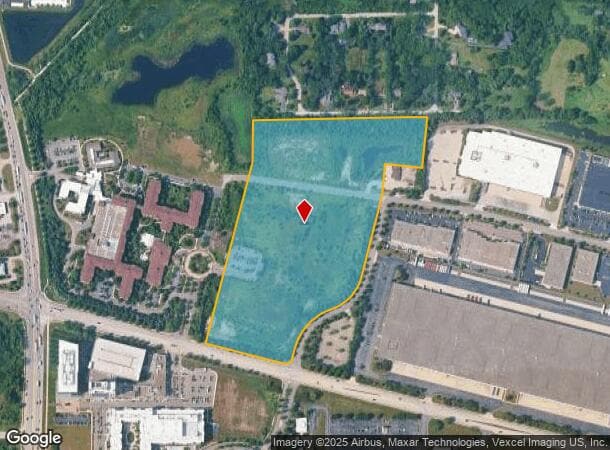  2255 Erickson Rd, Naperville, IL Parcel Map