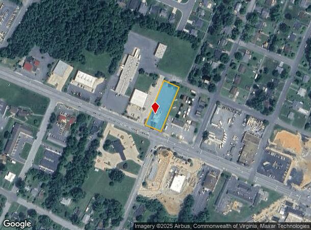  2105 W Main St, Waynesboro, VA Parcel Map