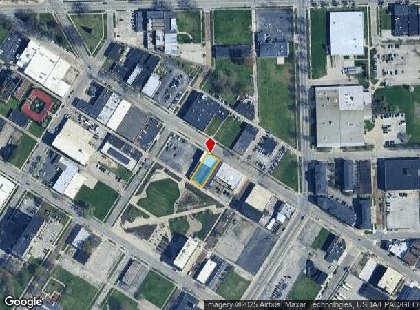 1815 Adams St, Toledo, OH Parcel Map