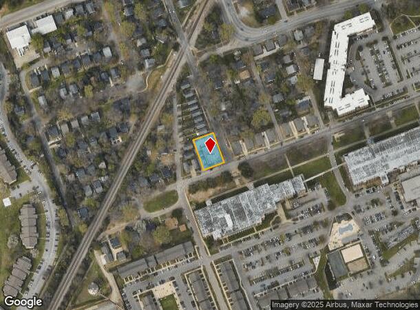 339 Heyward St, Columbia, SC Parcel Map