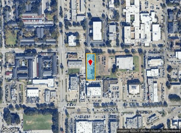 5455 Dashwood St, Bellaire, TX Parcel Map