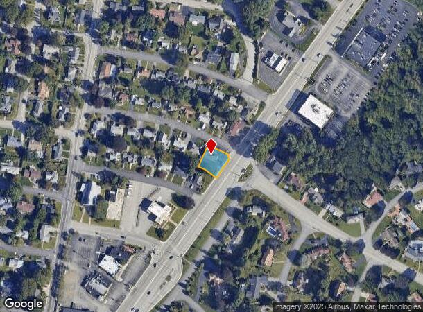 1215 Reservoir Ave, Cranston, RI Parcel Map