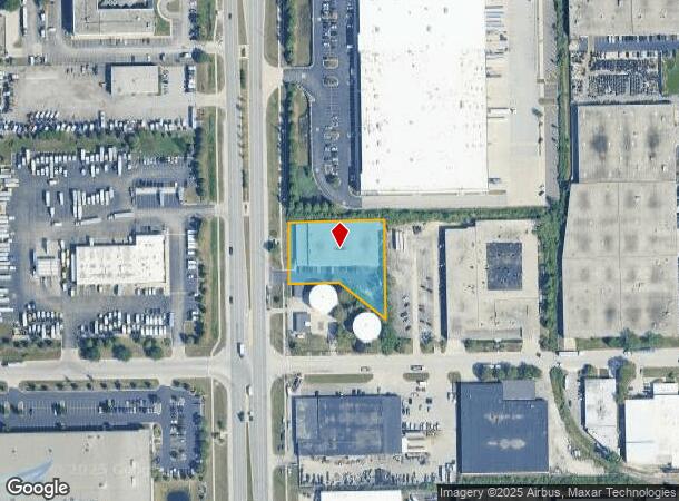 1201 Busse Rd, Elk Grove Village, IL Parcel Map