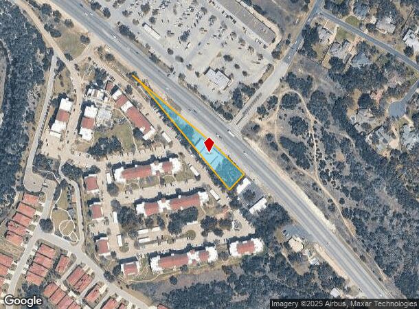 12501 W Highway 71, Bee Cave, TX Parcel Map