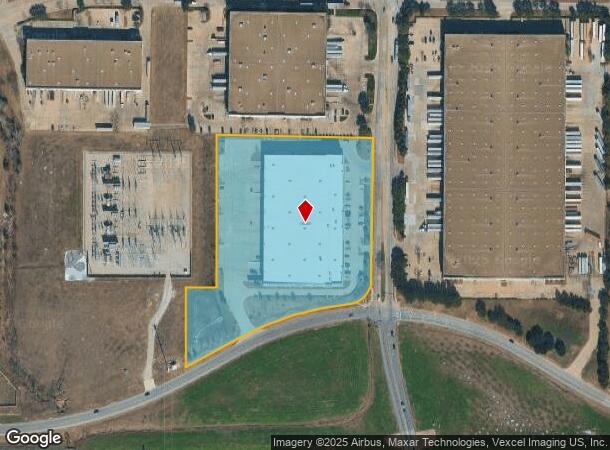 4100 New York Ave, Arlington, TX Parcel Map