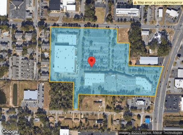  6601 N Davis Hwy, Pensacola, FL Parcel Map