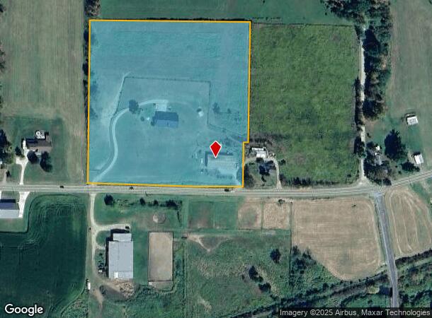 22460 Route 957, Columbus, PA Parcel Map