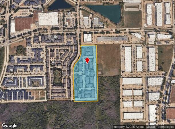  9111 Lakes At 610 Dr, Houston, TX Parcel Map