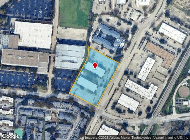  1010 S Sherman St, Richardson, TX Parcel Map