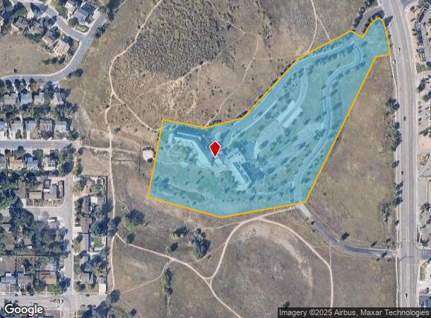850 Leader Way, Colorado Springs, CO Parcel Map