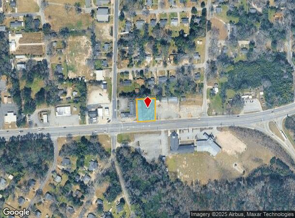  805 Jefferson Davis Hwy, Camden, SC Parcel Map