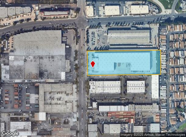  17706 S Main St, Carson, CA Parcel Map