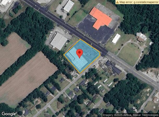  1180 Five Chop Rd, Orangeburg, SC Parcel Map