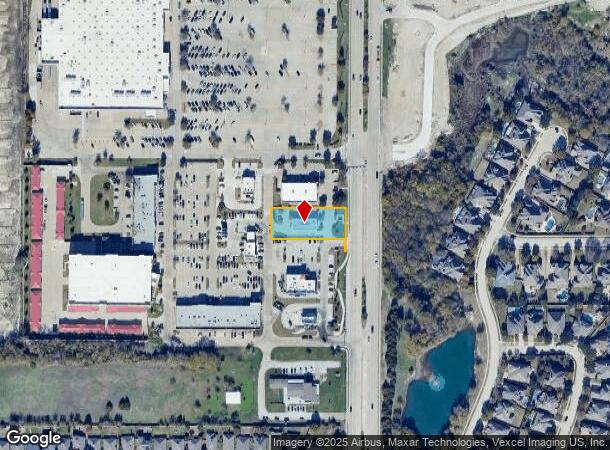  1525 N Custer Rd, Mckinney, TX Parcel Map