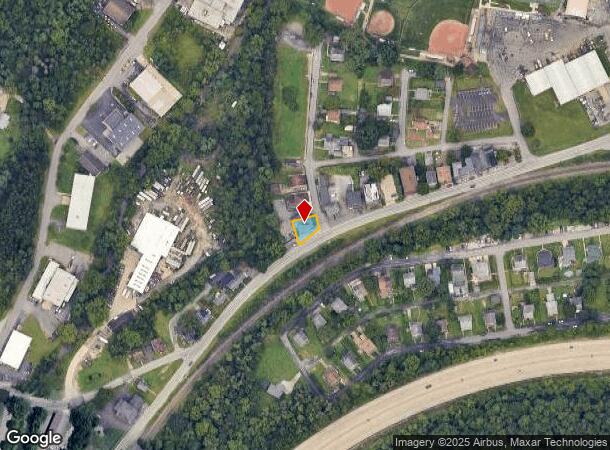 542 Millers Run Rd, Morgan, PA Parcel Map