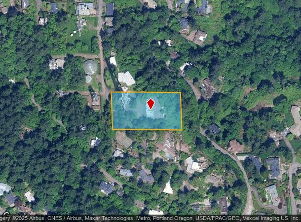  4700 Sw Council Crest Dr, Portland, OR Parcel Map