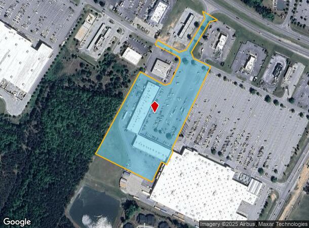  7707 S Raeford Rd, Fayetteville, NC Parcel Map