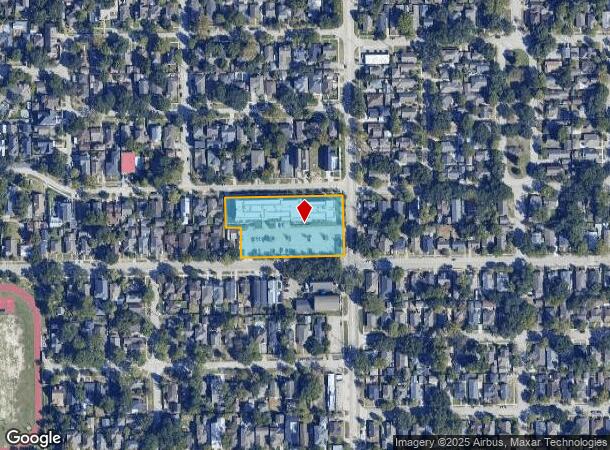  1407 Studewood St, Houston, TX Parcel Map