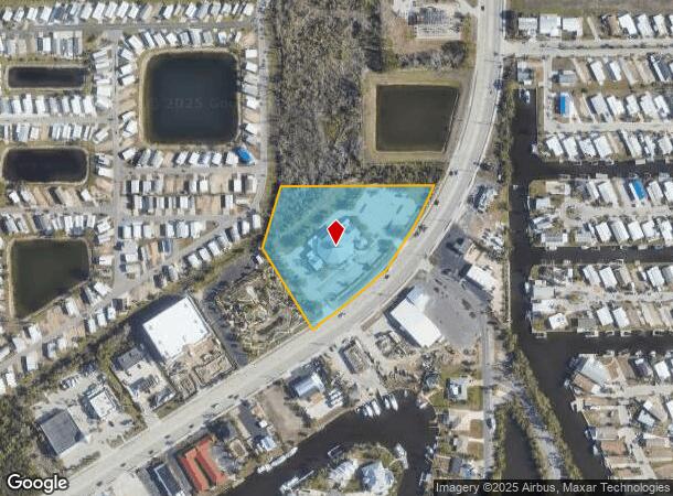 17650 San Carlos Blvd, Fort Myers Beach, FL Parcel Map