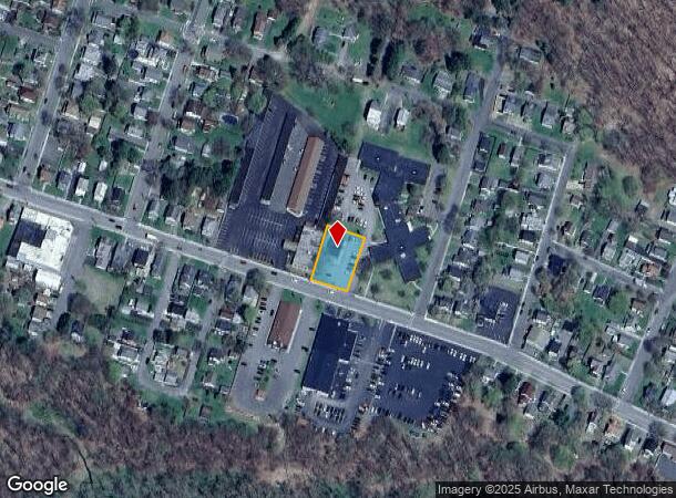  334 Chestnut St, Oneonta, NY Parcel Map