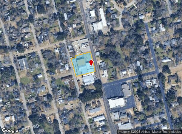 1608 S Market St, Brenham, TX Parcel Map