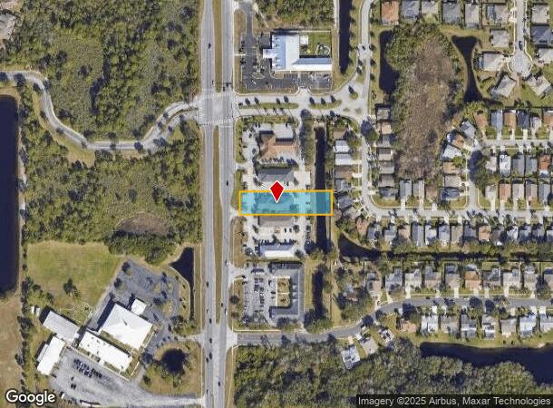 4531 N Wickham Rd, Melbourne, FL Parcel Map