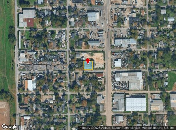  8019 Richards St, Houston, TX Parcel Map
